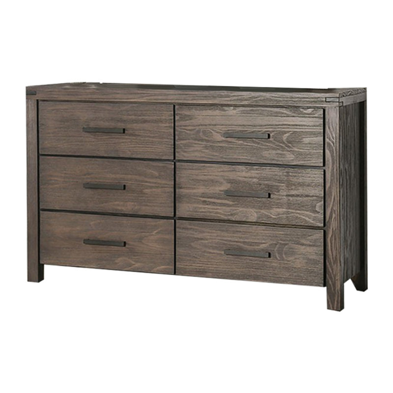 Commode double 6 tiroirs avec miroir Kawanis