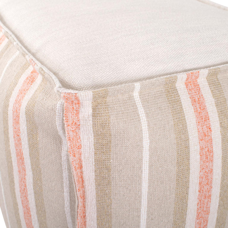 Pouf carré Lindalee, Terra