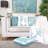 Blue / Spa Seahorses Pillow