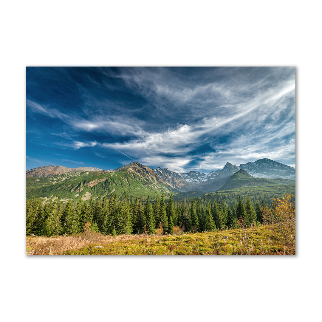 Herbst in der Tatra - Kunstdrucke auf Leinwand - Wrapped Canvas