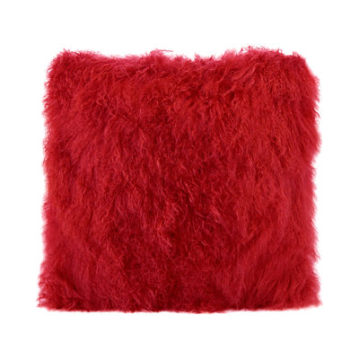 Tibetan Lamb Sheepskin Pillow by Outpost Original