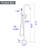 Triple Handle Floor Mounted Freestanding Tub Filler-69056028