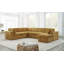 Canapé modulaire réversible de large de 138 po avec repose-pieds Amy-Grace-619379923-619379934