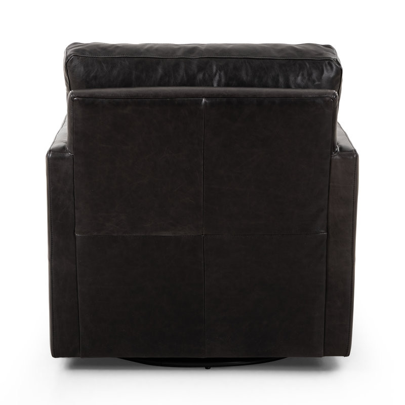 Olson Swivel Armchair, Sonoma Black