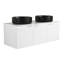 Wall Mounted Single Double With Stone Top