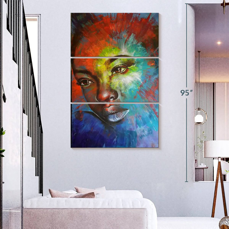 Leisha Sindiswa Saved, 65" H x 42" W