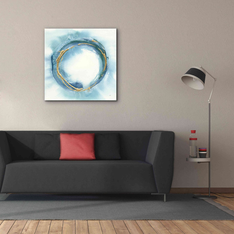 'Buddha Enso' by Chris Paschke, Giclee Canvas Wall Art, 37" H x 37" W x 1.5" D