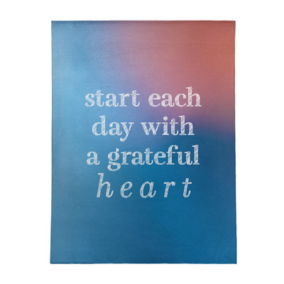 Quotes Chenille Indoor Rug