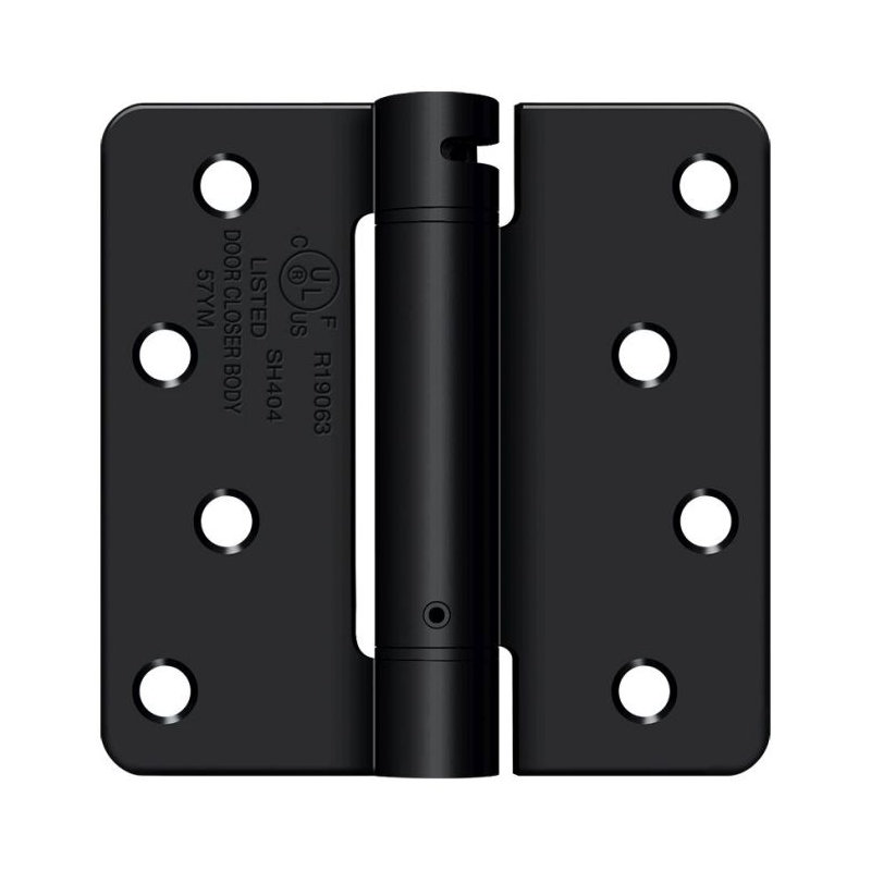 64'' x 64'' Steel Surface Mount Hinge, Paint Black