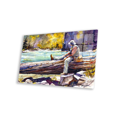 «Fishing Time» par Dean Crouser - impression non encadrée