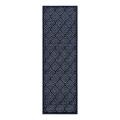 Sabrina Soto Logan Indoor/Outdoor Rug Navy Blue