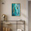«Whispers in Sea Blue and Gold Canvas Geode» par Art Remedy-107452082-107452089