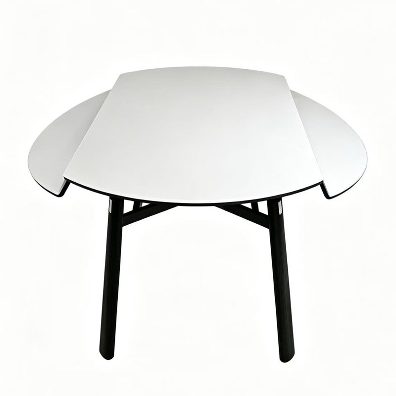Round Extendable Dining Table