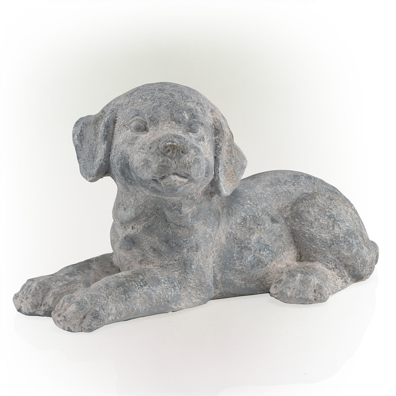Ariyanna Dog Stone Garden Statue