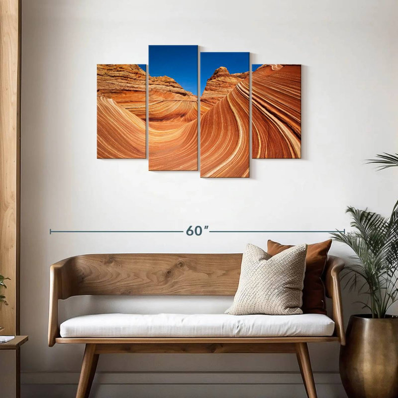 Alvord The Wave Swirling Pattern, 27" H x 43" W