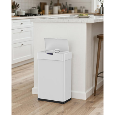 Stainless Steel Motion Sensor Kitchen Trash Can