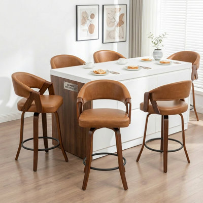 Tabouret de comptoir pivotant Ayala