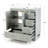 30" Blue Grey Bathroom Vanity With Ceramic Sink - Soft-Close Drawers, Solid Wood Frame, Multi-Organizer Storage ,76X47x85cm-499755463-499755460