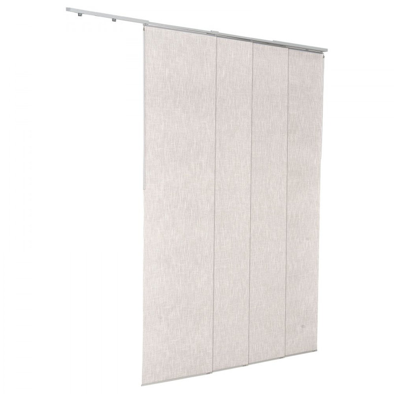 Blackout Vertical Blind, Light Grey
