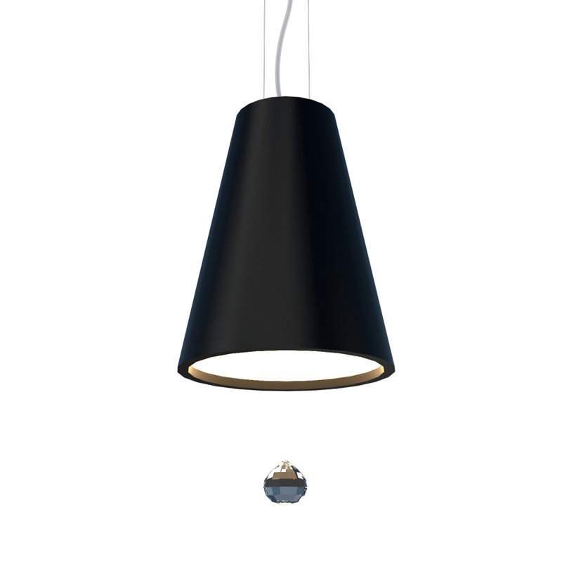 1 - Light LED Pendant, Imbuia, Imbuia, 4000