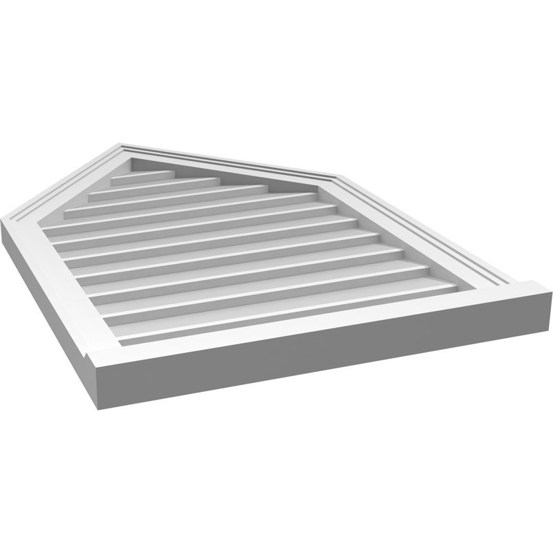 Ventilateur à pignon en uréthane non-fonctionnel Signature, H 34 po x l 22 po x P 2 po