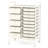 Rebrilliant 15 Drawer Rolling Organizer Cart Utility Storage Tools Scrapbook Paper Multi-use-2081541934