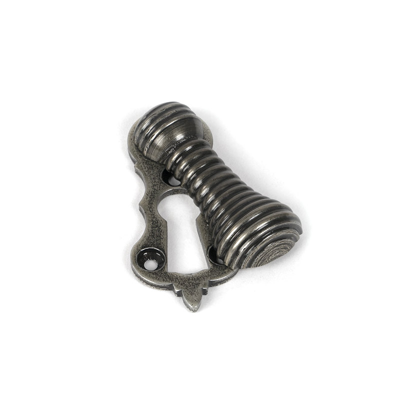 Beehive Escutcheon, Pewter Patina