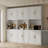85" Kitchen Storage Cabinets （3pc）-963886266
