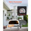 VEVOR Iron Free Standing Charcoal Pizza Oven