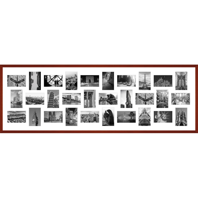 Kiryak Wood Picture Frame with Mat, Cil