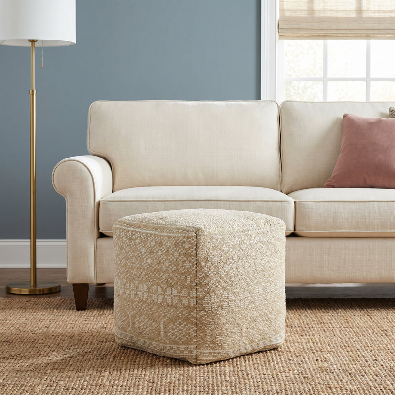 Jeane Upholstered Pouf
