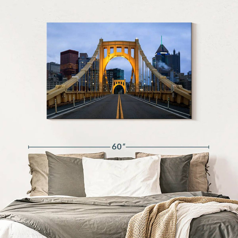 Mehar Roberto Clemente Bridge, 32" H x 48" W