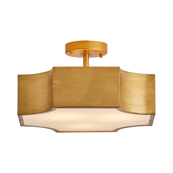 Brondby 3 Light Semi Flush Mount & Reviews | Joss & Main