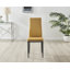 Benia White & Grey Marble Effect Dining Table Set with x4 Luxury Velvet Upholstered Dining Chairs-98984194