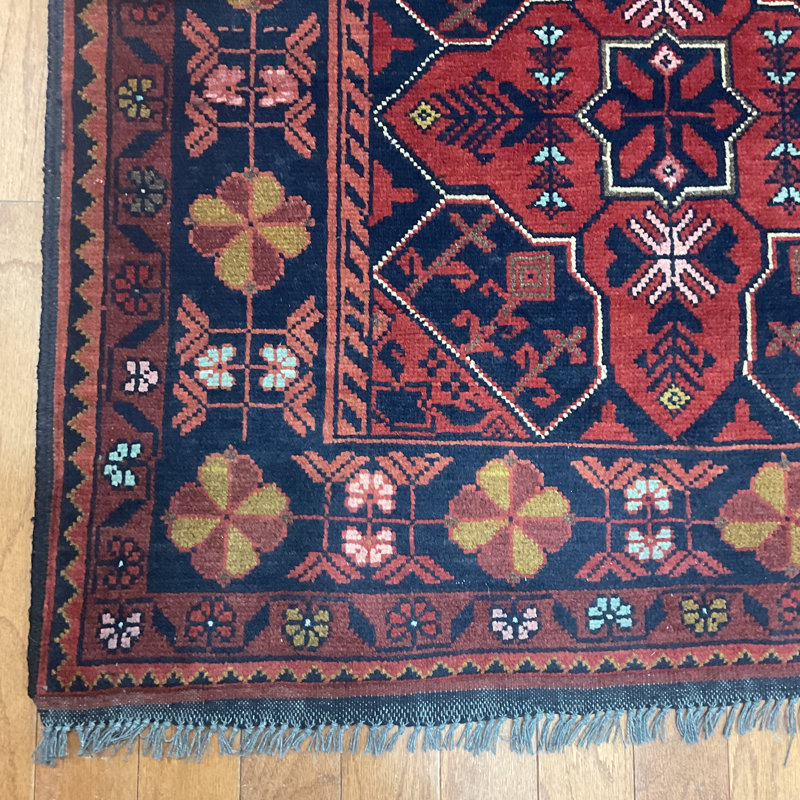 Tapis en laine fabriqué à la main Khall
