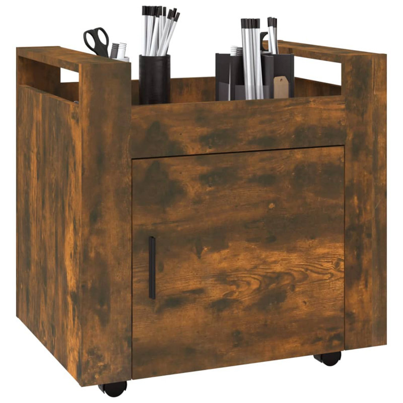 Macknair Secretary Desk, Rustic Brown