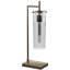 Lampe en laiton antique 24 po Gilbert