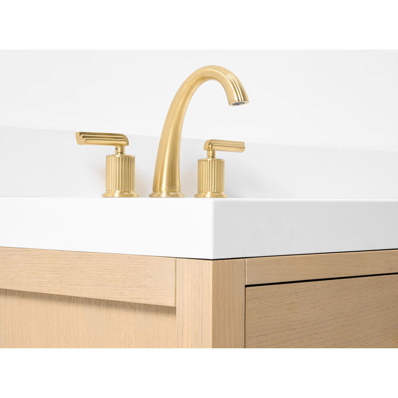 Elizabeth 84" Freestanding Standard Double Bathroom Vanity with Top