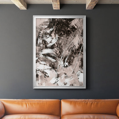 Blush Blackboard II - reproduction de cadre photo