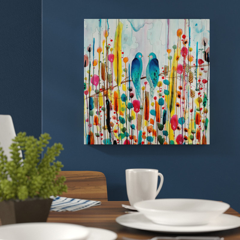 We 1 Piece Wall Art on Canvas, 30.48 cm H x 30.48 cm W, Wrapped Canvas