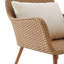 Chaise d'extérieur avec coussins Marotta