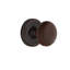 Classic Rosette with Brown Porcelain Door Knob-780870948-780870938
