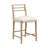 STOOL WITH LADDER BACK (SET OF 2)