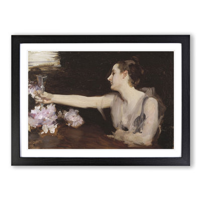 Madame Gautreau Drinking by John Singer Sargent - Picture Frame Painting