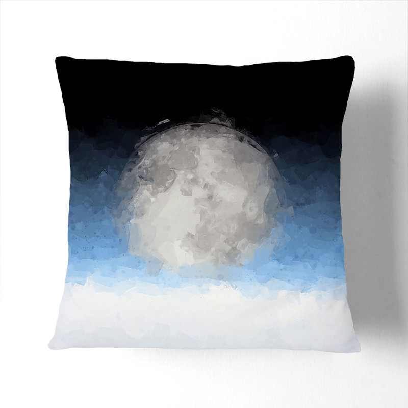Square Throw Cushion, White, 40cm H x 40cm W x 15cm D