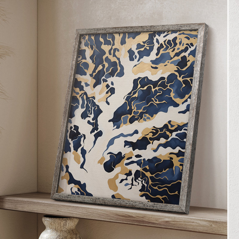 LANDSCAPES Series CCXIX, reproduction encadrée - bois massif, H 15 po x l 12 po