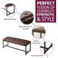 Alexis Linen Blend Upholstered Bench