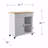 Accent Rolling Kitchen Island W/ Storage