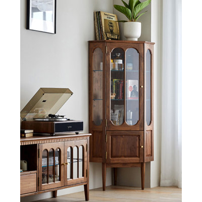 Retro Light Luxury Multi-Functional Accent Cabinet