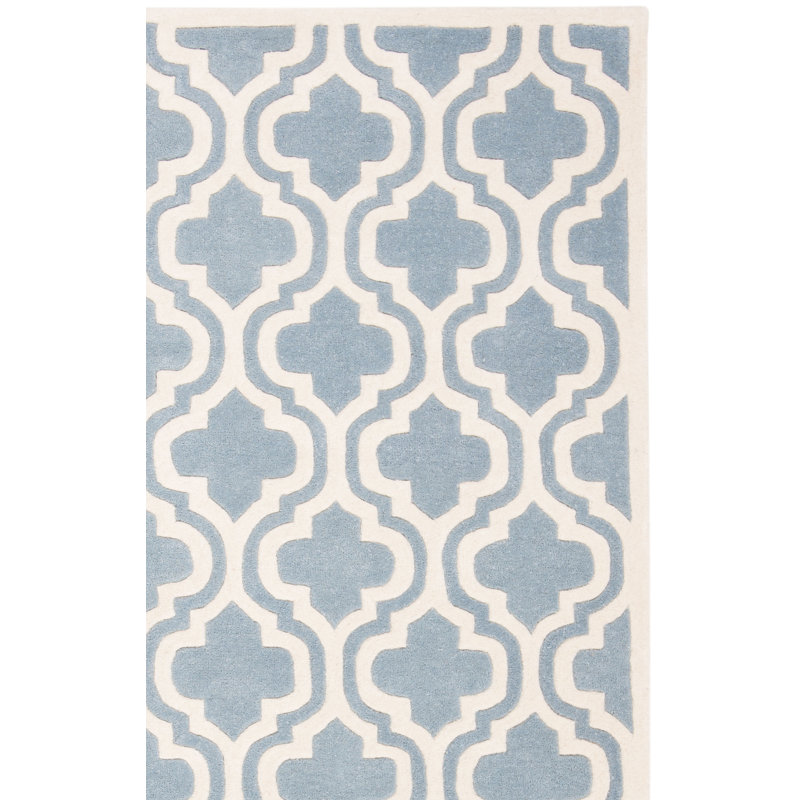 Tapis en laine touffeté à la main Carolene, Rectangle 4 pi x 6 pi